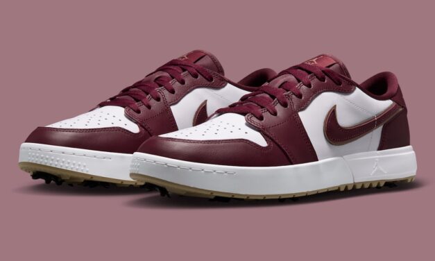 Air Jordan 1 Low Golf Spiked “Dark Team Red” IQ3417-601