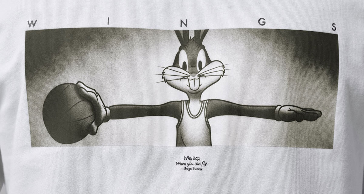 Jordan Brand Space Jam Bugs Bunny Wings Shirt