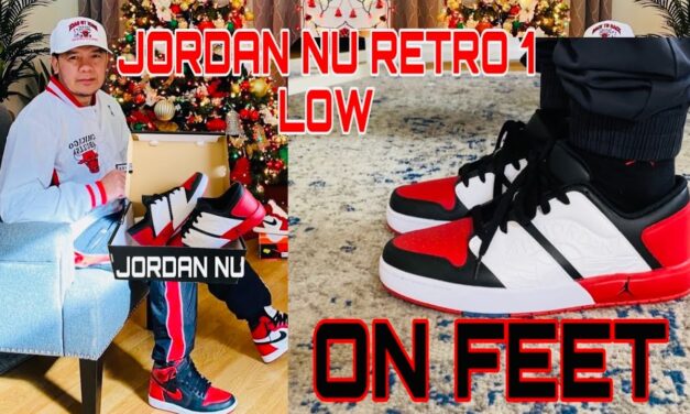 AIR JORDAN NU RETRO 1 LOW ON FEET, UNBOXING